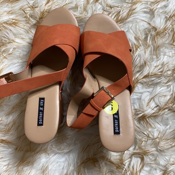 Brand:parker& sky size:8.5 color burnt orange - Picture 3 of 7